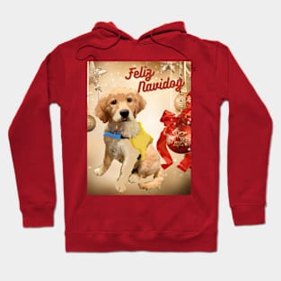 Feliz Navidog Golden Hoodie